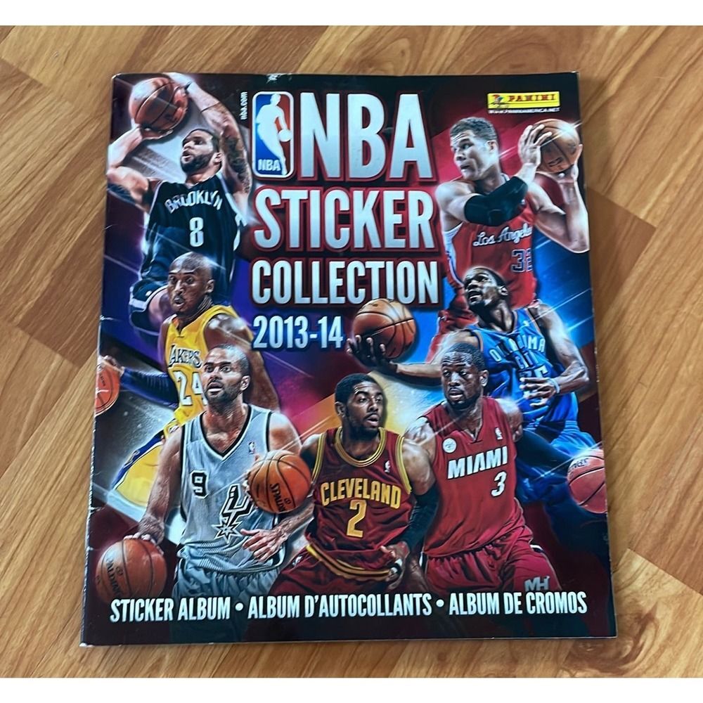 Panini NBA 2013-14 empty sticker album‎